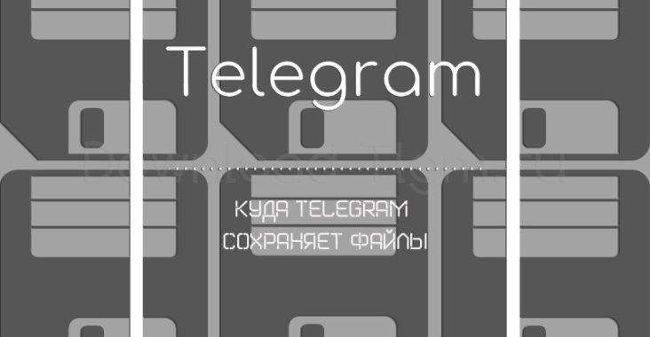Куда Telegram сохраняет файлы